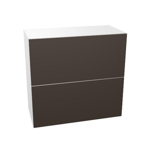 LO wood'lockers 80, 3HE, 2xASK, unten Ku
