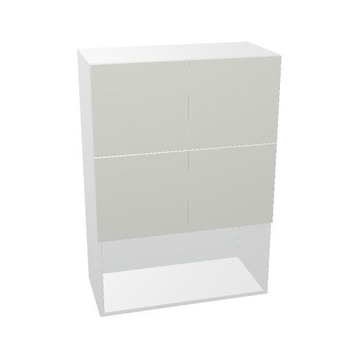 LO wood'lockers 80, 3HE, 4xFT 1HE, unten