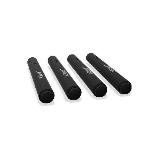 Whiteboard Stifte, schwarz, 4 St/Pk (Tin