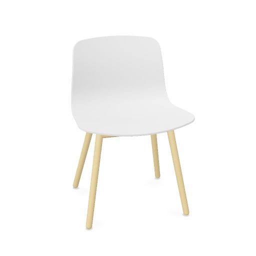 AAC 12 Chair polypropylene, wood base