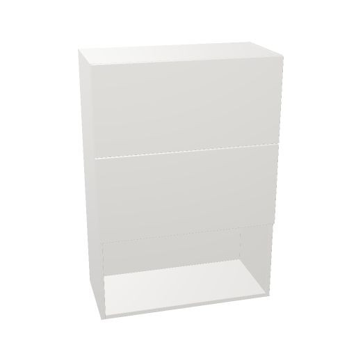 LO wood'lockers 80, 3HE, 2xASK, unten of