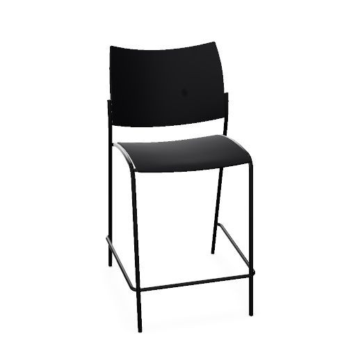 Cobra Barstool Counterhöhe Kunststoff/Ku
