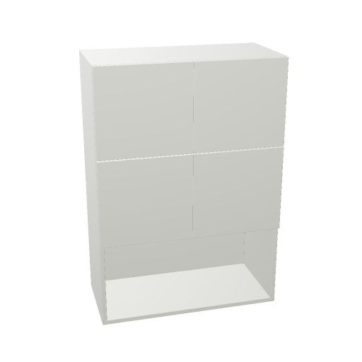 LO wood'lockers 80, 3HE, 4xFT 1HE, unten