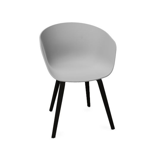 AAC 22 Chair polypropylene, wood base