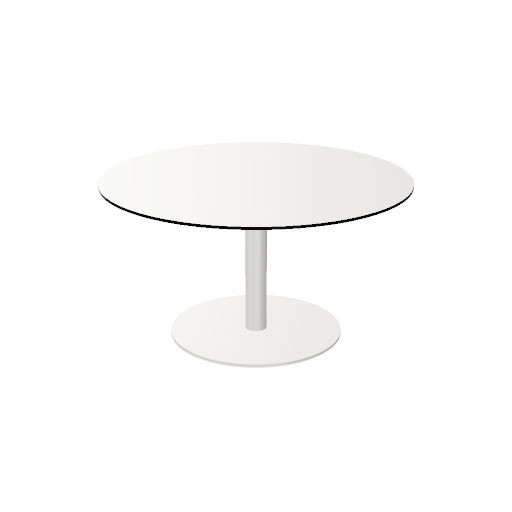 Konferenztisch rund D 140 cm, Säulengest
