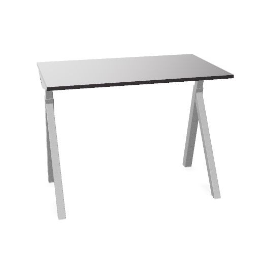 y'desk Sitz-Stehtisch 100x60 cm