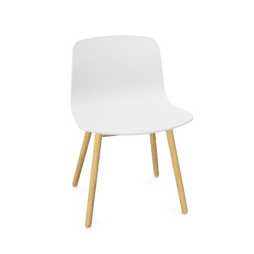 AAC 12 Chair polypropylene, wood base