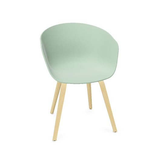 AAC 22 Chair polypropylene, wood base