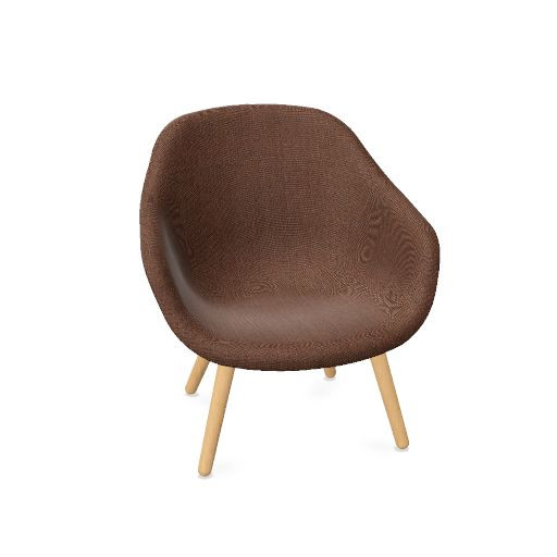 AAL 82 Lounge chair, wood base