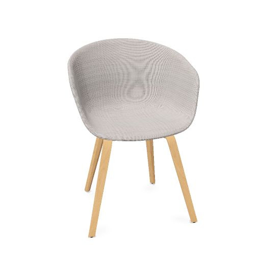 AAC 23 Chair full upholstery, wood base