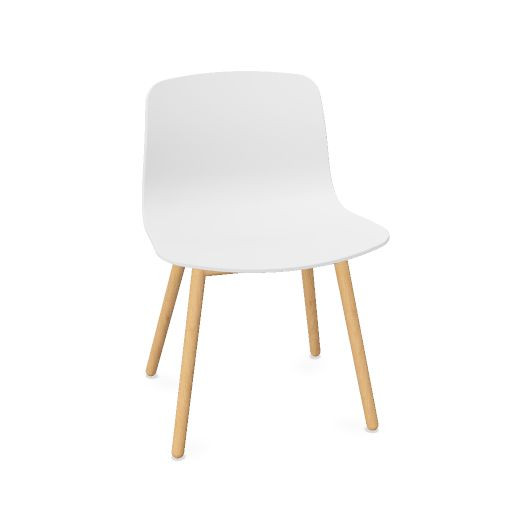 AAC 12 Chair polypropylene, wood base