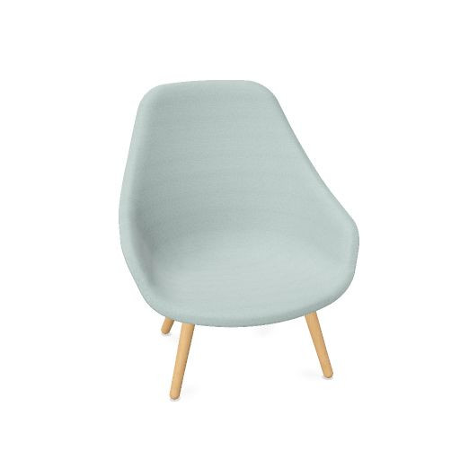 AAL 92 Lounge chair, wood base