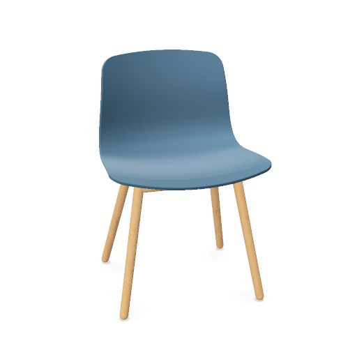 AAC 12 Chair polypropylene, wood base