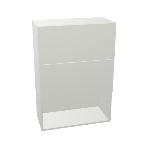 LO wood'lockers 80, 3HE, 2xASK, unten of