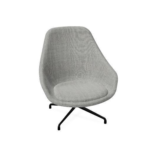 AAL 91 Lounge chair, swivel base