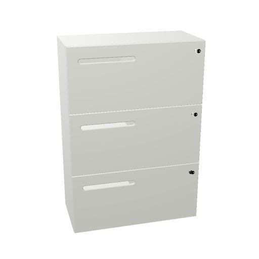 LO wood'lockers 80, 4HE, 3xASK, unten Ku
