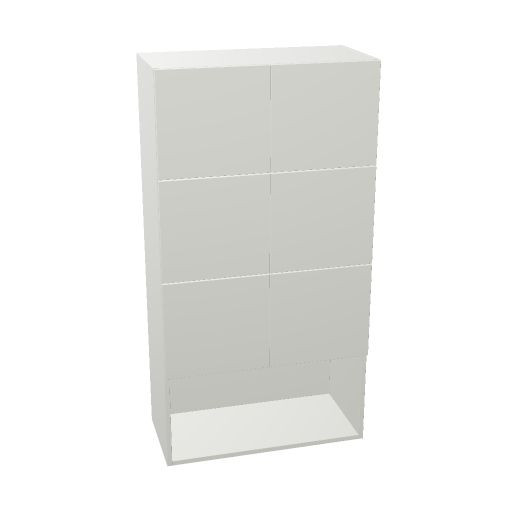 LO wood'lockers 80, 4HE, 6xFT 1HE, unten