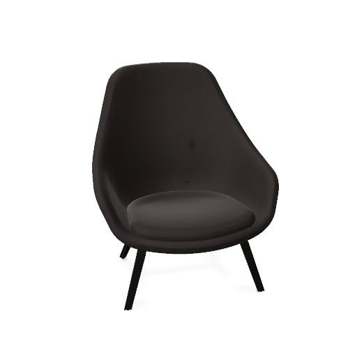 AAL 93 Lounge chair, wood base