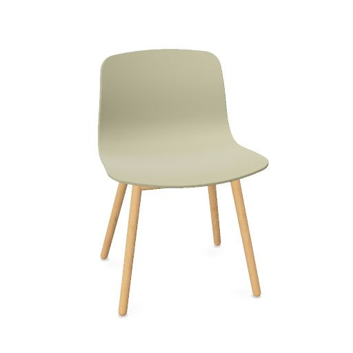 AAC 12 Chair polypropylene, wood base