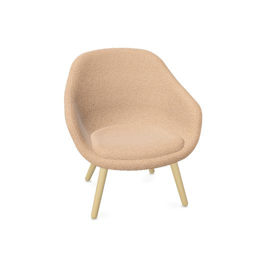 AAL 82 Lounge chair, wood base