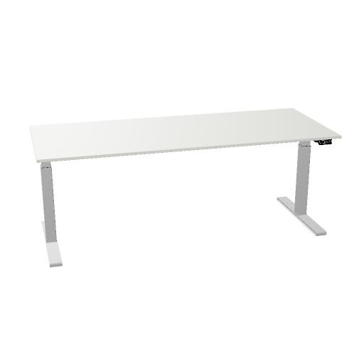 plain'desk 2.0 Sitz-Stehtisch 200 x 80 c