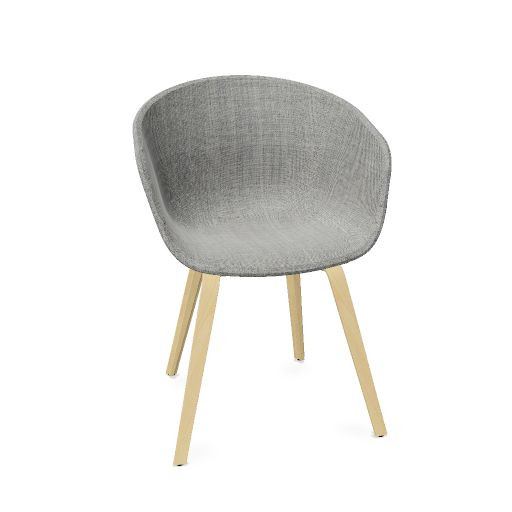 AAC 23 Chair full upholstery, wood base